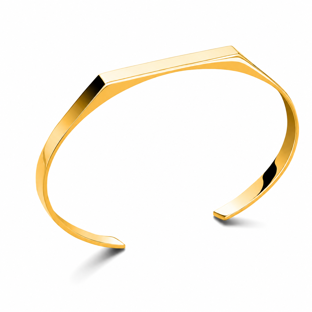 Men's Minimalist Cuff Bracelet – Premium Stainless Steel