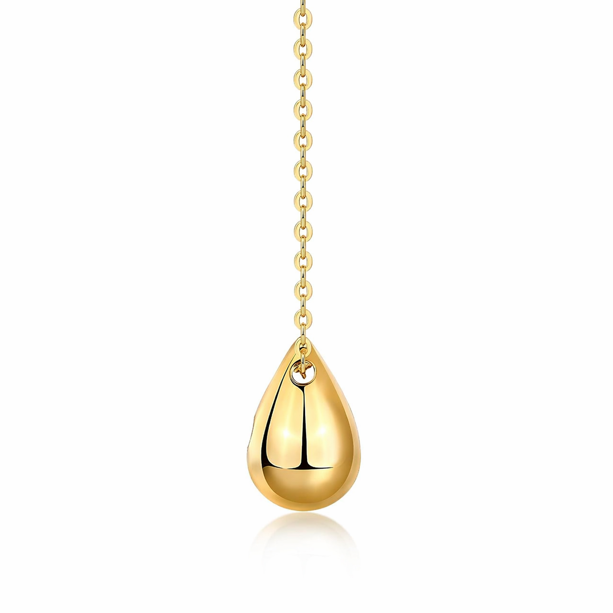 Necklace Pendant  Moissanite S925 Silver And Gold-plated. It Can Be Tested With A Diamond Pen