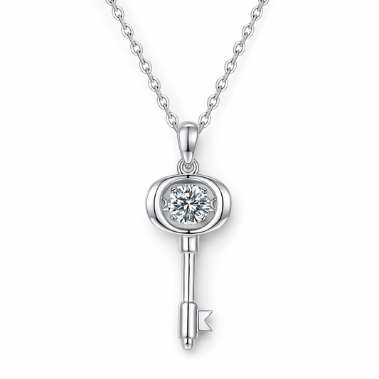 Necklace  Luxury Trend Jewelry Pendant Is Made Of S925 Silver Electroplated With Platinum