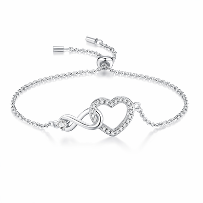 Bracelet Jewelry Luxurious  Moissanite, Made Of S925 Silver Electroplated With Platinum.