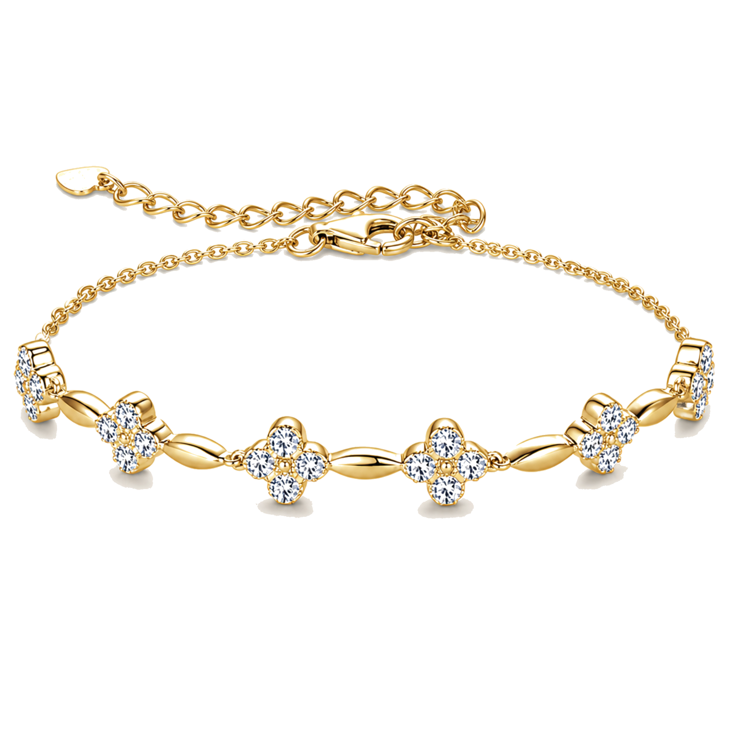 Four-leaf clover Bracelet fashion and versatile S925 silver