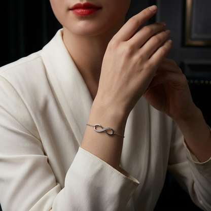 Bracelet Luxury Jewelry Silver Bracelet S925 Silver Electroplated With Platinum