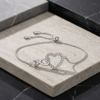Bracelet Jewelry Luxurious  Moissanite, Made Of S925 Silver Electroplated With Platinum.