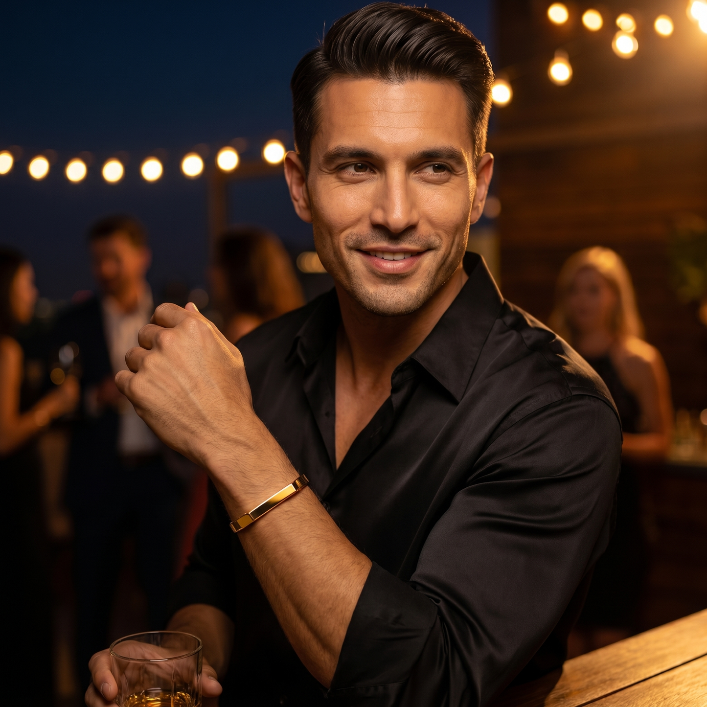 Men's Minimalist Cuff Bracelet – Premium Stainless Steel
