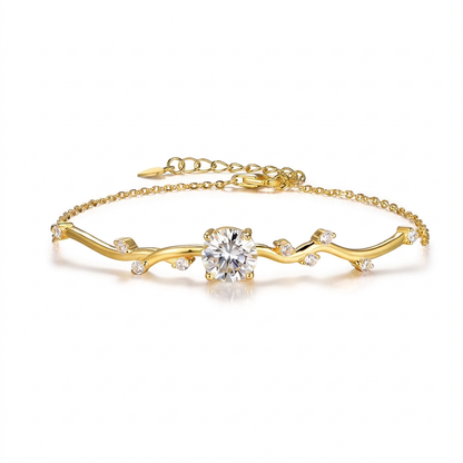 Velara Milano vine branch bracelet hyper-realistic product photo white background